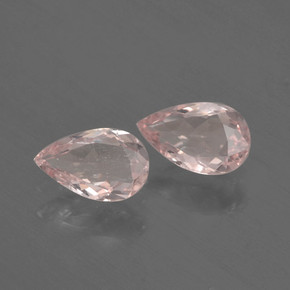 Achetez naturel ct Rose clair Morganite gems, En forme de poire, En provenance Afghanistan chez GemSelect. En stock, livraison internationale!
