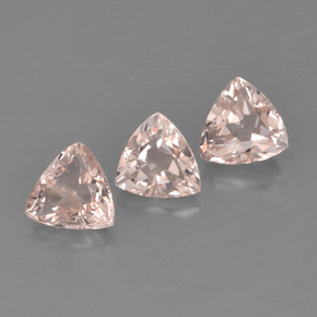 Achetez naturel 1.04ct Rose clair Morganite gems, Trillion, En provenance Afghanistan chez GemSelect. En stock, livraison internationale!