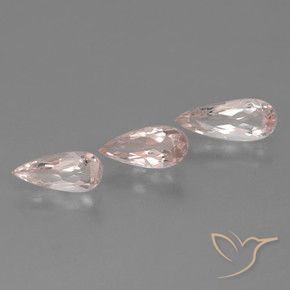 Shop natural 1.61ct Rose très clair Morganite gems, En forme de poire, from Afghanistan at GemSelect. In stock, global shipping!