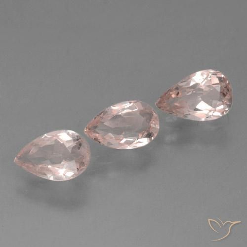Shop natural 1.32ct Rose moyen Morganite gems, En forme de poire, from Afghanistan at GemSelect. In stock, global shipping!