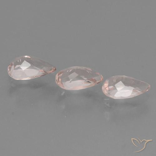 Shop natural 1.32ct Rose moyen Morganite gems, En forme de poire, from Afghanistan at GemSelect. In stock, global shipping!