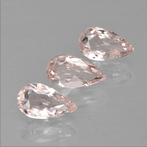 Achetez naturel 1.59ct Flamant rose Morganite gems, En forme de poire, En provenance Afghanistan chez GemSelect. En stock, livraison internationale!