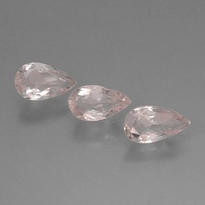 Achetez naturel 0.99ct Rose clair Morganite gems, En forme de poire, En provenance Afghanistan chez GemSelect. En stock, livraison internationale!