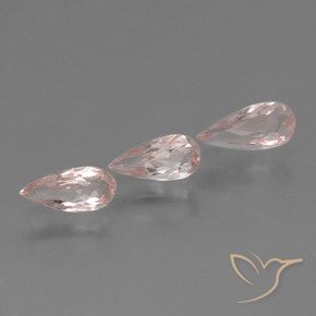 Shop natural 1.11ct Rose moyen-léger Morganite gems, En forme de poire, from Afghanistan at GemSelect. In stock, global shipping!