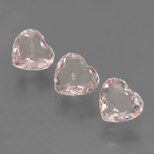 Achetez naturel 1.47ct Flamant rose Morganite gems, Forme de coeur, En provenance Afghanistan chez GemSelect. En stock, livraison internationale!