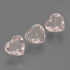 Achetez naturel 1.47ct Flamant rose Morganite gems, Forme de coeur, En provenance Afghanistan chez GemSelect. En stock, livraison internationale!