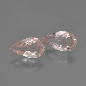 Achetez naturel 0,80ct rose morganite gems, en forme de poire, en provenance afghanistan chez gemselect. en stock, livraison internationale!