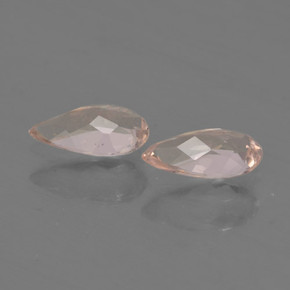 Achetez naturel 0,80ct rose morganite gems, en forme de poire, en provenance afghanistan chez gemselect. en stock, livraison internationale!