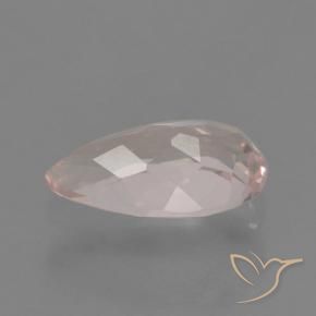 Morganite Rose moyen naturelle En forme de poire, 0.53 ct, VVS