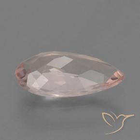Morganite Flamant rose naturelle En forme de poire, 0.53 ct, VVS