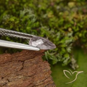 Morganite Rose clair naturelle En forme de poire, 0.48 ct, VVS