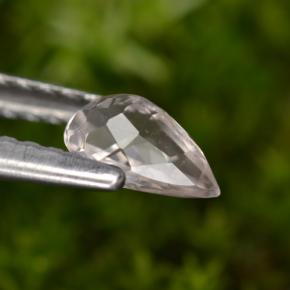 Morganite Rose clair naturelle En forme de poire, 0.43 ct, VVS