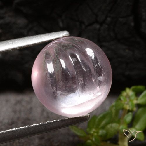 4.08ct Naturel Rose clair Morganite, Tour, Transparent