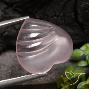 Morganite Rose naturelle Cœur, 4.50 ct, Transparent