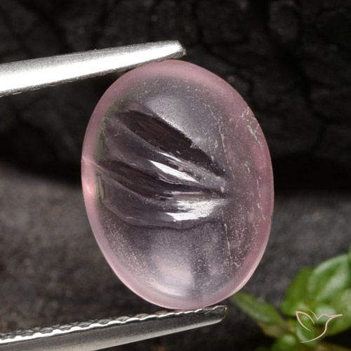 3.09ct Naturel Rose moyen Morganite, ovale, Transparent
