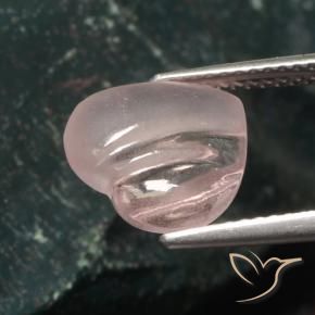 Morganite Rose clair naturelle Cœur, 3.54 ct, Translucide