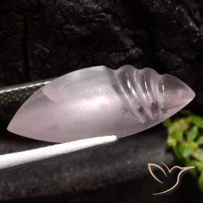 Morganite Rose clair naturelle Marquise, 7.86 ct, Transparent
