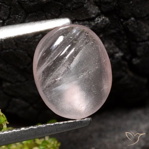 2.28ct Naturel Rose clair Morganite, ovale, Transparent