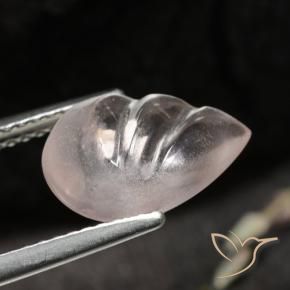 Morganite Rose moyen-léger naturelle En forme de poire, 2.74 ct, Transparent