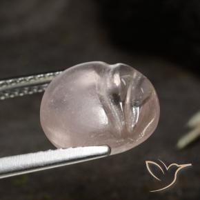 Morganite Rose moyen-léger naturelle Tour, 4.57 ct, Transparent