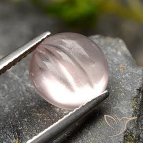Morganite Rose corail léger naturelle Tour, 3.67 ct, Transparent