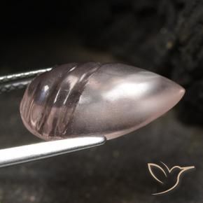 Morganite Rose moyen-léger naturelle En forme de poire, 5.70 ct, Transparent