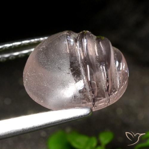 Morganite Rose moyen-léger naturelle Tour, 3.03 ct, Transparent