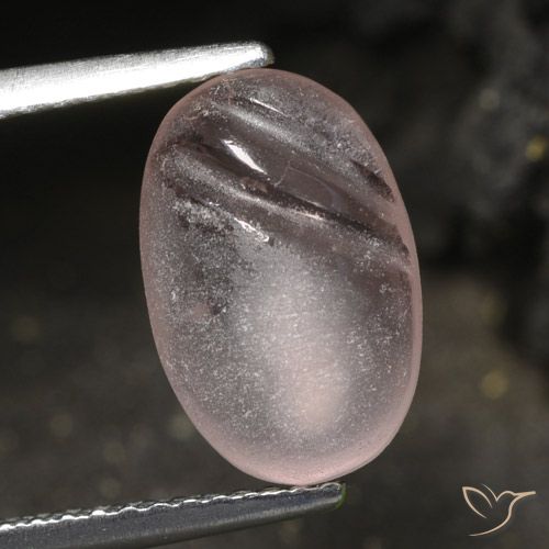 2.42ct Naturel Ton rose corail Morganite, ovale, Transparent