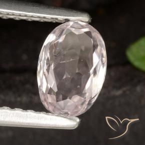 Morganite Flamant rose naturelle ovale, 0.57 ct, VS-SI
