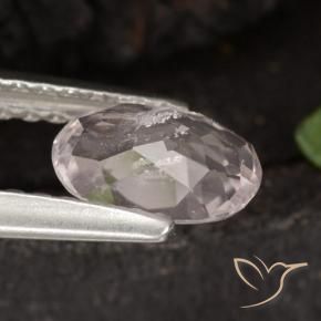 Morganite Flamant rose naturelle ovale, 0.57 ct, VS-SI