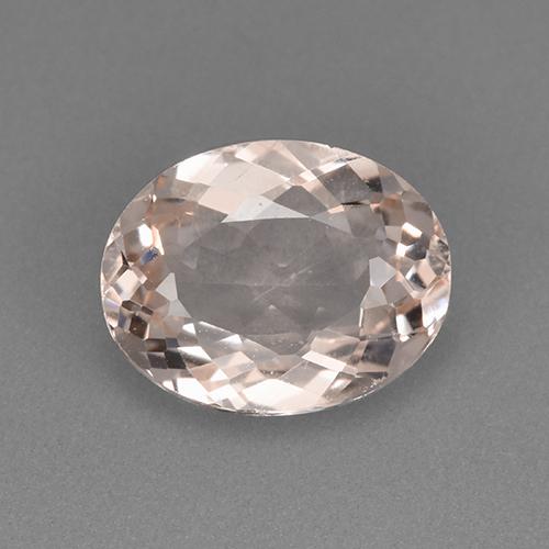 Morganite Rose très clair naturelle Coupe ovale, 2.31 ct, VS