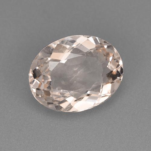 Morganite Rose très clair naturelle Coupe ovale, 2.31 ct, VS
