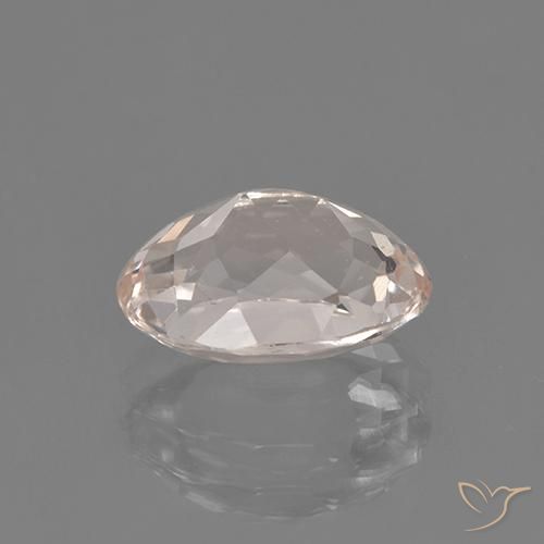 Morganite Rose très clair naturelle ovale, 2.43 ct, VS
