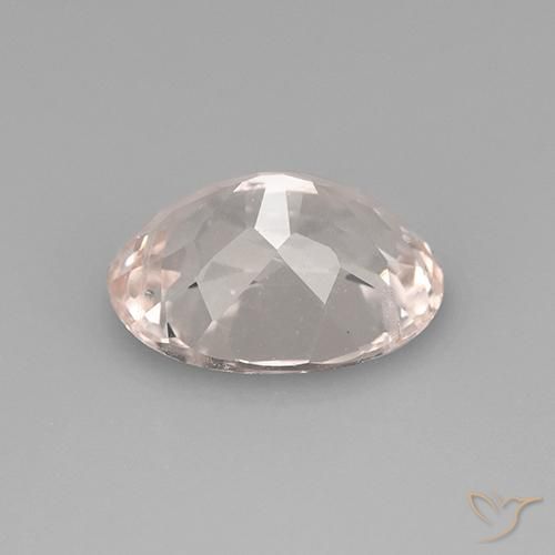 Morganite Rose moyen-léger naturelle ovale, 2.43 ct, VS