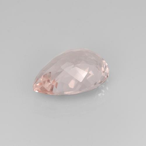 Morganite Rose clair naturelle En forme de poire, 2.73 ct, VVS-VS