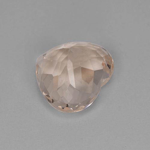 Morganite Saumon Rose naturelle Forme de coeur, 2.74 ct, VVS-VS