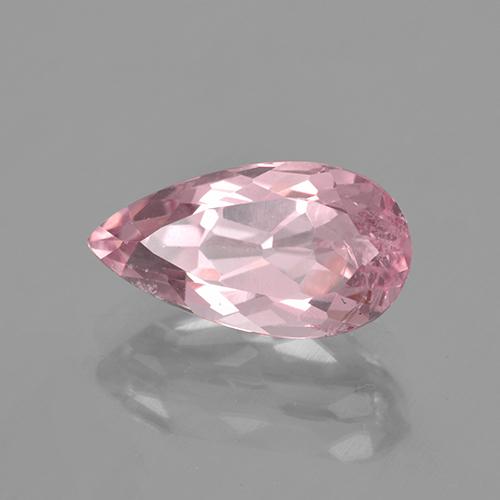 Morganite rose naturelle en forme de poire, 2,52 ct, VS