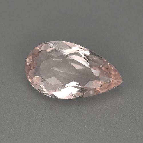 Morganite Rose moyen naturelle En forme de poire, 2.04 ct, VVS-VS