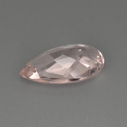 Morganite Rose moyen naturelle En forme de poire, 2.04 ct, VVS-VS