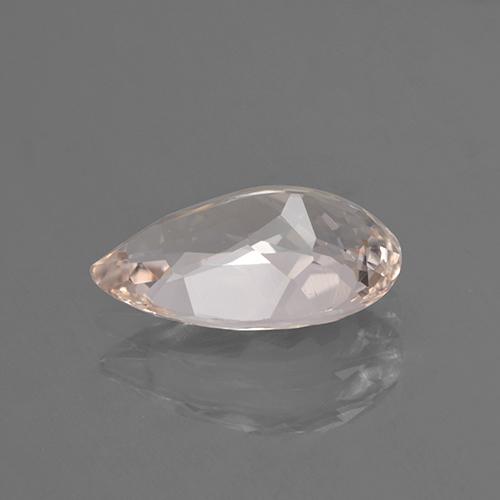Morganite rose naturelle en forme de poire, 2,47 ct, VVS-VS