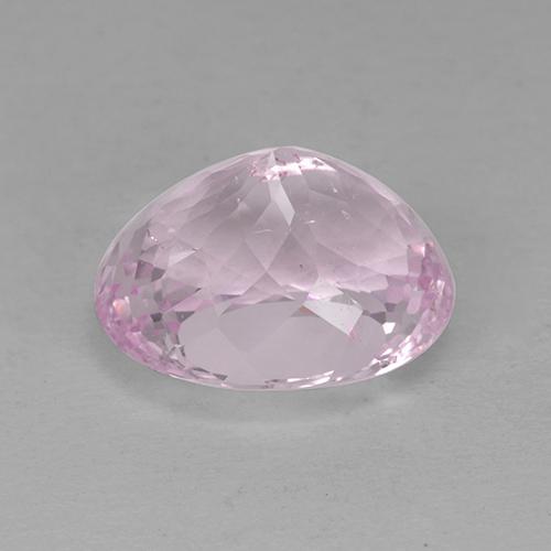 Morganite rose naturelle coupe ovale, 4,28 ct, VS