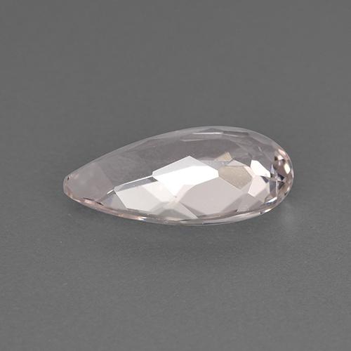 Morganite rose naturelle en forme de poire, 1,11 ct, VVS-VS