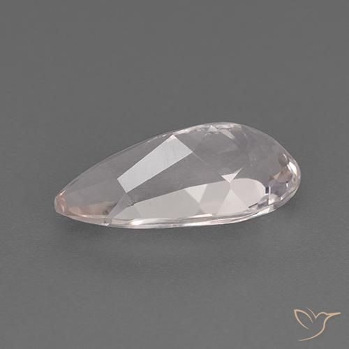 Morganite Flamant rose naturelle En forme de poire, 1.77 ct, VVS-VS