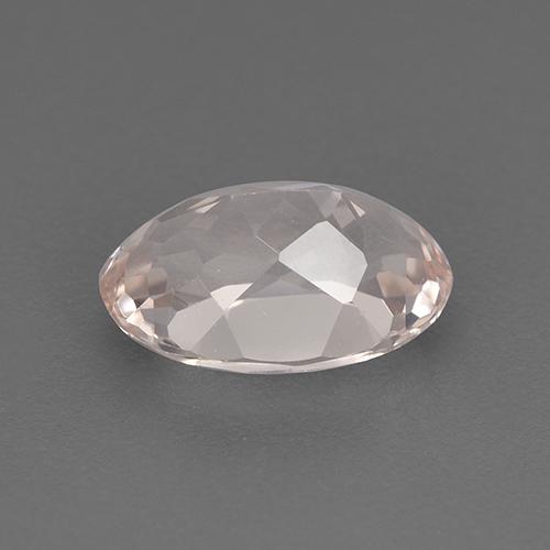 Morganite Rose moyen naturelle Coupe ovale, 1.60 ct, VVS-VS
