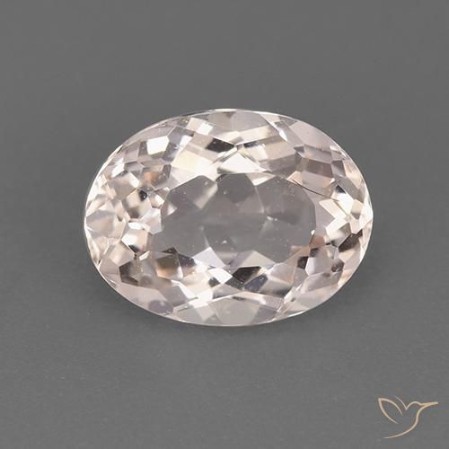 1.76ct Naturel Saumon Rose Morganite, ovale, VS