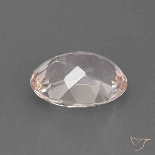 Morganite Saumon Rose naturelle ovale, 1.76 ct, VS