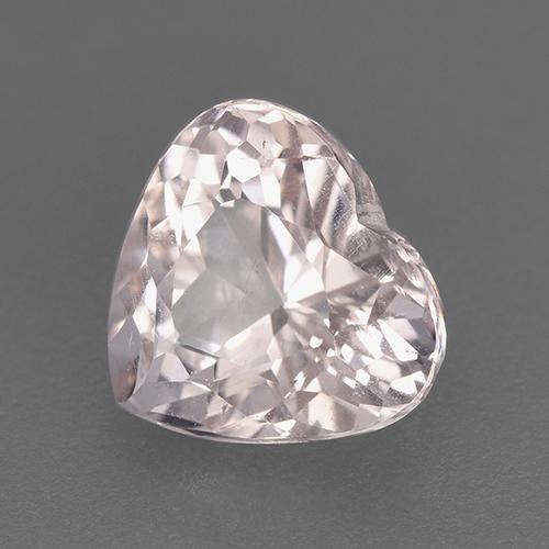 Morganite Rose clair naturelle Forme de coeur, 1.91 ct, VS