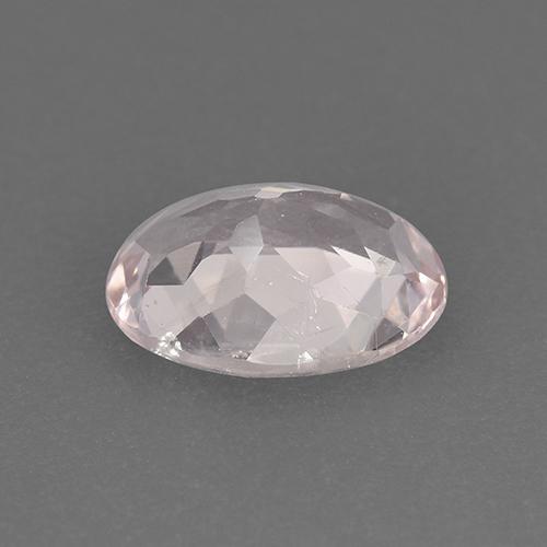Morganite Rose clair naturelle Coupe ovale, 1.02 ct, VS
