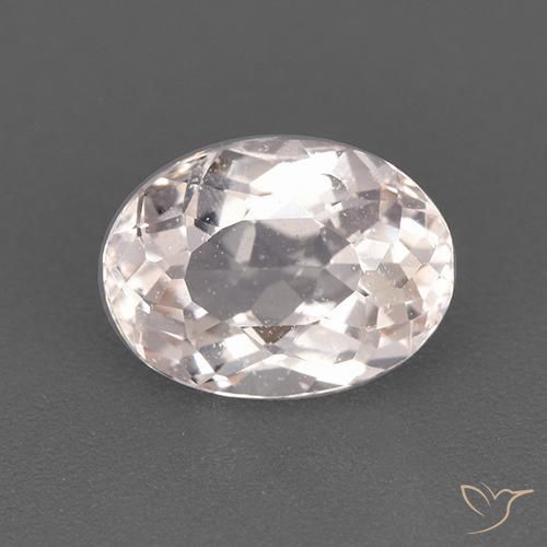 1.38ct Naturel Saumon Rose Morganite, ovale, VS