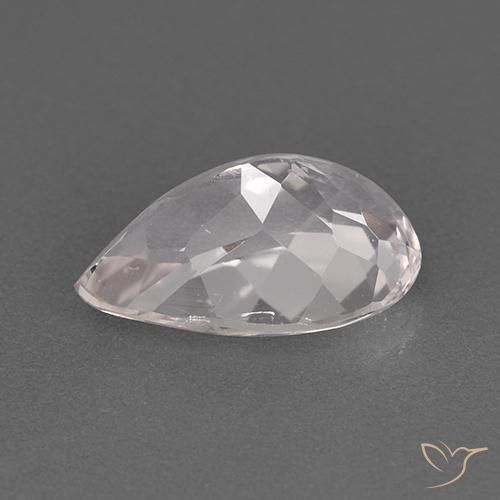 Morganite Rose clair naturelle En forme de poire, 1.73 ct, VS